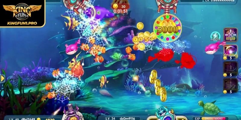 Bắn Cá Online Trò Chơi Giải Trí Hấp Dẫn Uy Tín Tại Kingfun 4 Tam Tiên Bắn Cá hấp dẫn
