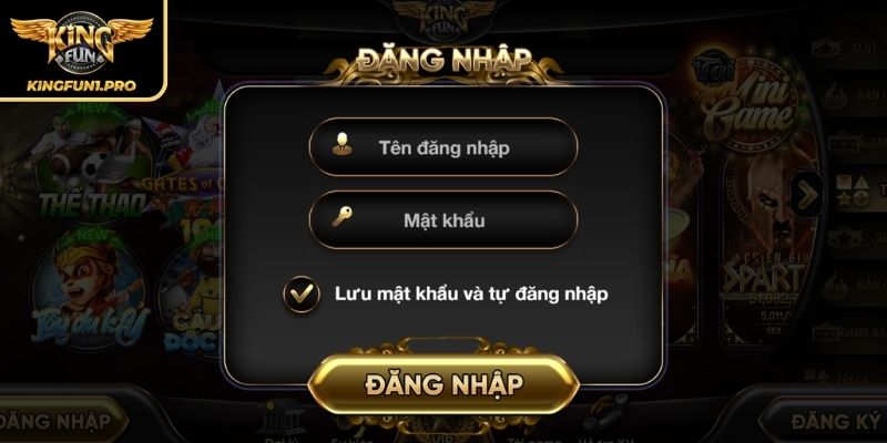 Đăng Nhập KINGFUN Hướng Dẫn Toàn Tập Từ A Đến Z Cho Tân Thủ 1 Quy trình đăng nhập KINGFUN nhanh chóng và an toàn