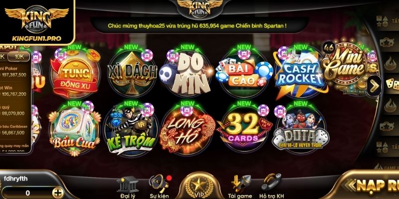Giới Thiệu KINGFUN Khám Phá Thế Giới Trực Tuyến Đỉnh Cao 3 Giới thiệu KINGFUN Casino trực tuyến